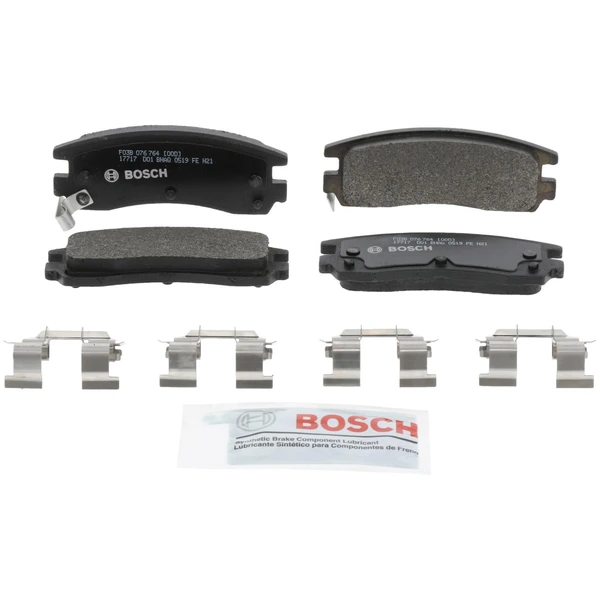 Disc Brake Pad Set - Rear Side - Bosch BP508