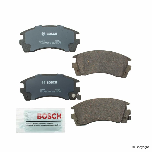 Disc Brake Pad Set - Front Side - Bosch BP509
