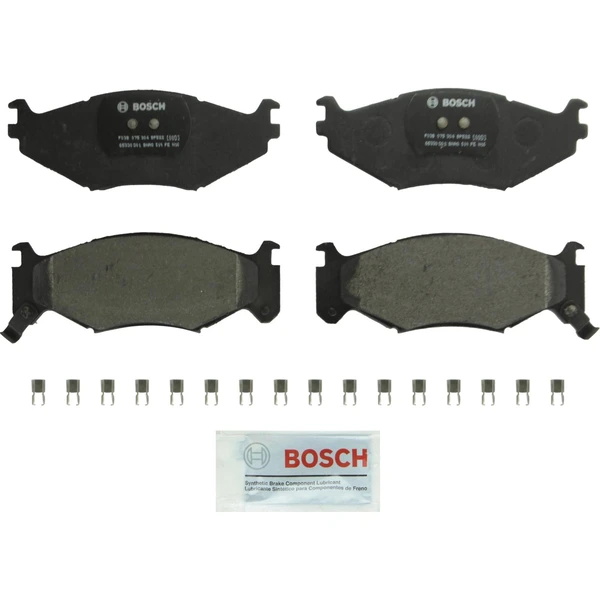 Disc Brake Pad Set - Front Side - Bosch BP522