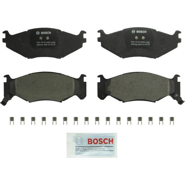Disc Brake Pad Set - Front Side - Bosch BP522