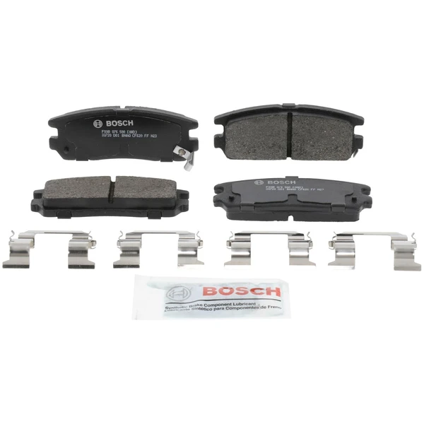 Disc Brake Pad Set - Rear Side - Bosch BP580