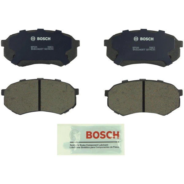 Disc Brake Pad Set - Front Side - Bosch BP589