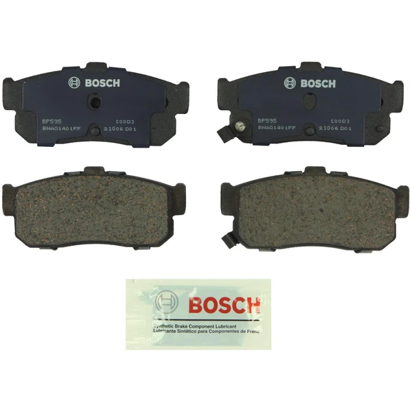 Disc Brake Pad Set - Rear Side - Bosch BP595