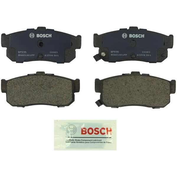 Disc Brake Pad Set - Rear Side - Bosch BP595