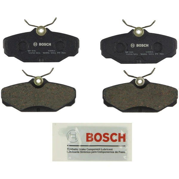 Disc Brake Pad Set - Rear Side - Bosch BP610