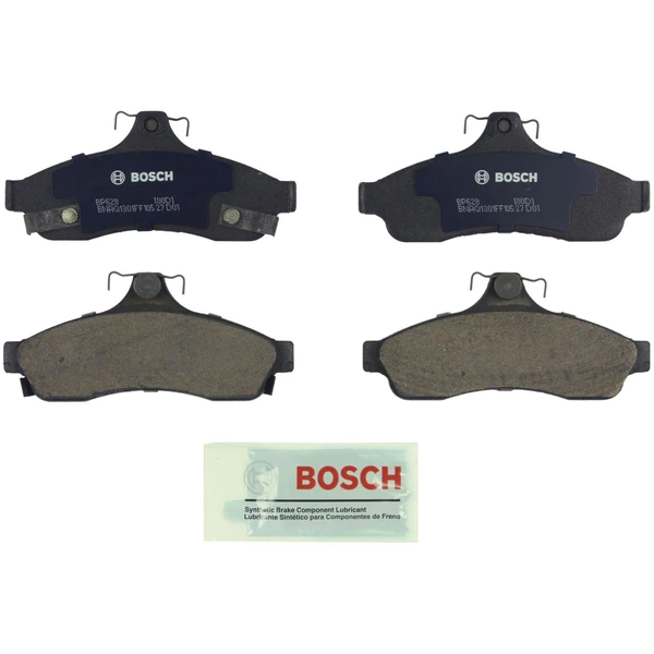 Disc Brake Pad Set - Rear Side - Bosch BP628