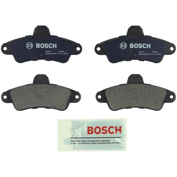 Disc Brake Pad Set - Rear Side - Bosch BP661
