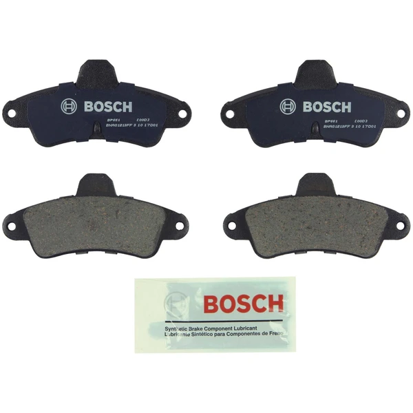 Disc Brake Pad Set - Rear Side - Bosch BP661