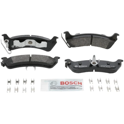 Disc Brake Pad Set - Rear Side - Bosch BP666