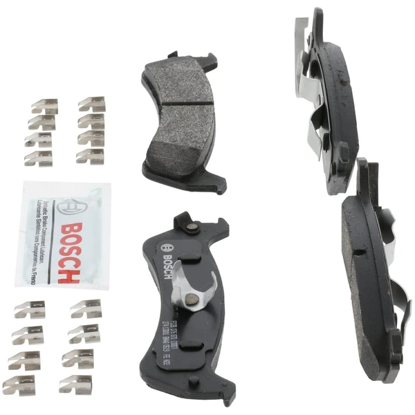 Disc Brake Pad Set - Rear Side - Bosch BP666