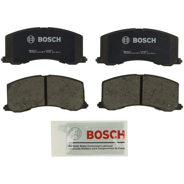 Disc Brake Pad Set - Front Side - Bosch BP677