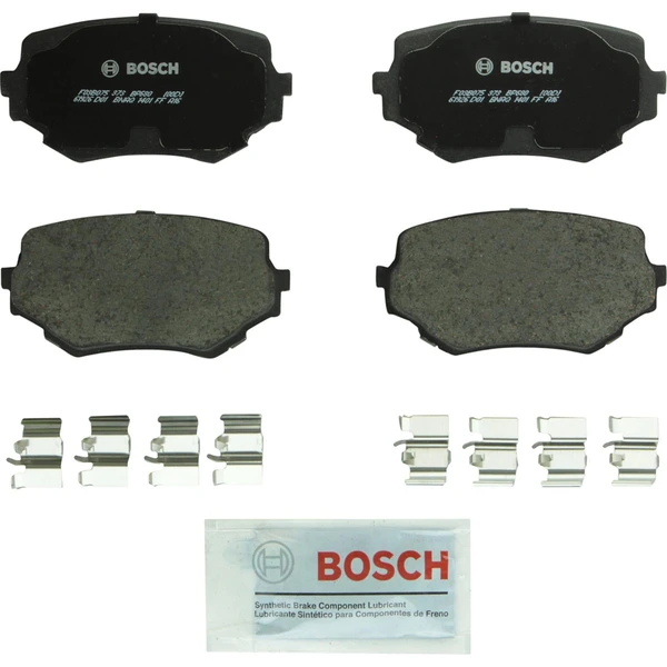 Disc Brake Pad Set - Front Side - Bosch BP680