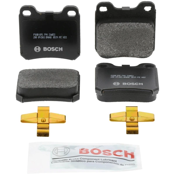 Disc Brake Pad Set - Rear Side - Bosch BP709