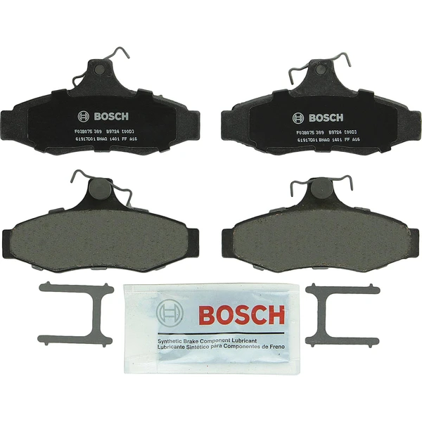 Disc Brake Pad Set - Rear Side - Bosch BP724