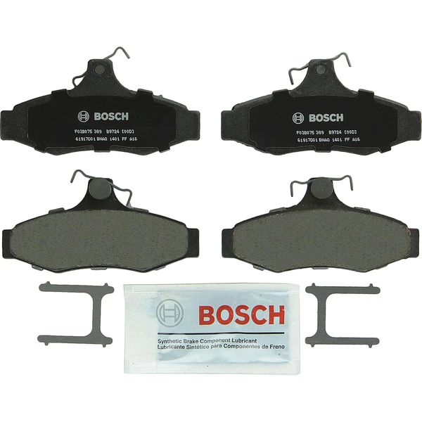 Disc Brake Pad Set - Rear Side - Bosch BP724