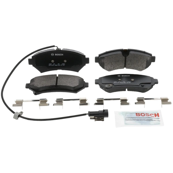 Disc Brake Pad Set - Front Side - Bosch BP753
