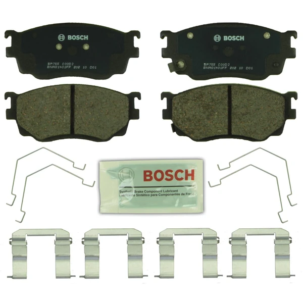 Disc Brake Pad Set - Front Side - Bosch BP755
