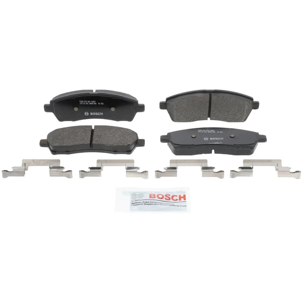 Disc Brake Pad Set - Rear Side - Bosch BP757