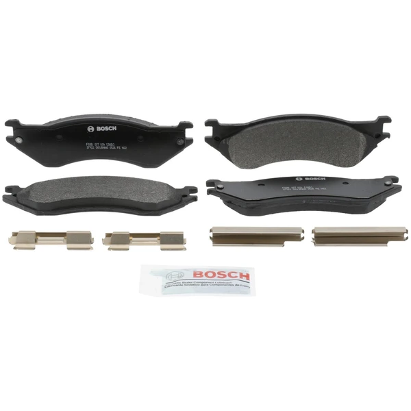 Disc Brake Pad Set - Front Side - Bosch BP758