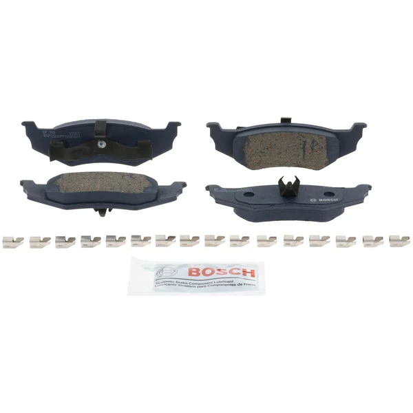 Disc Brake Pad Set - Rear Side - Bosch BP782
