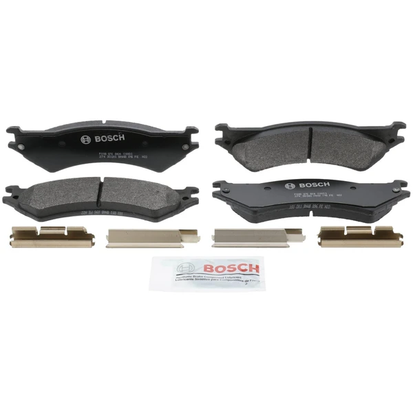 Disc Brake Pad Set - Rear Side - Bosch BP802