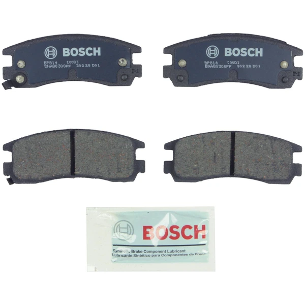 Bosch BP814 Brake Pad, Rear Side