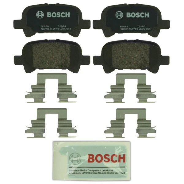 Disc Brake Pad Set - Rear Side - Bosch BP828