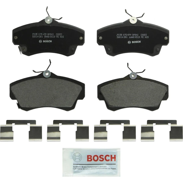 Disc Brake Pad Set - Front Side - Bosch BP841