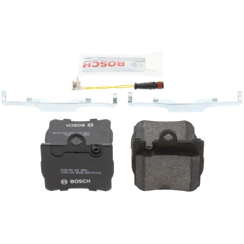 Disc Brake Pad Set - Rear Side - Bosch BP848