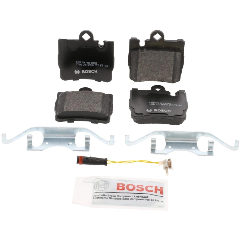 Disc Brake Pad Set - Rear Side - Bosch BP848
