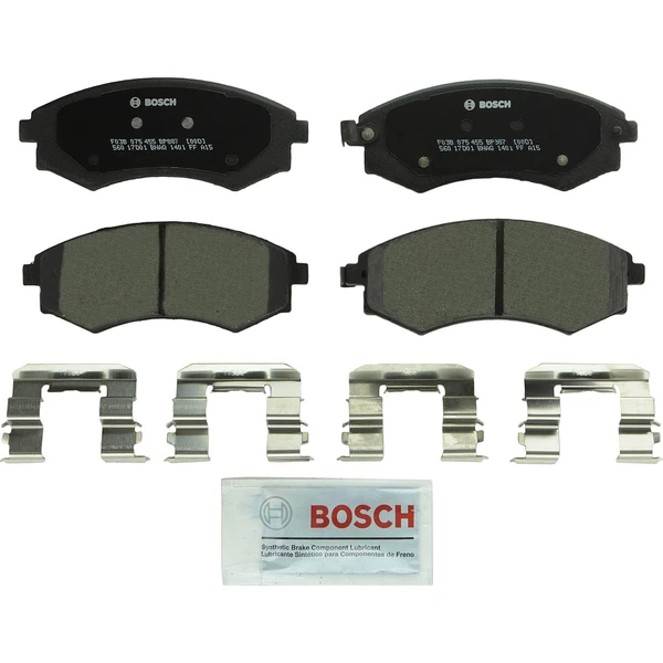 Disc Brake Pad Set - Front Side - Bosch BP887