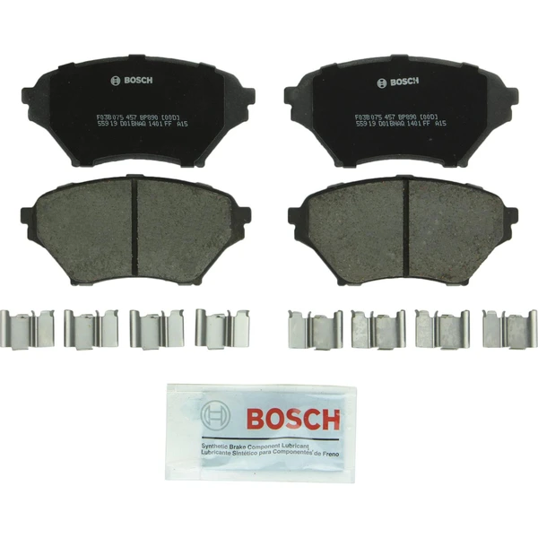 Disc Brake Pad Set - Front Side - Bosch BP890