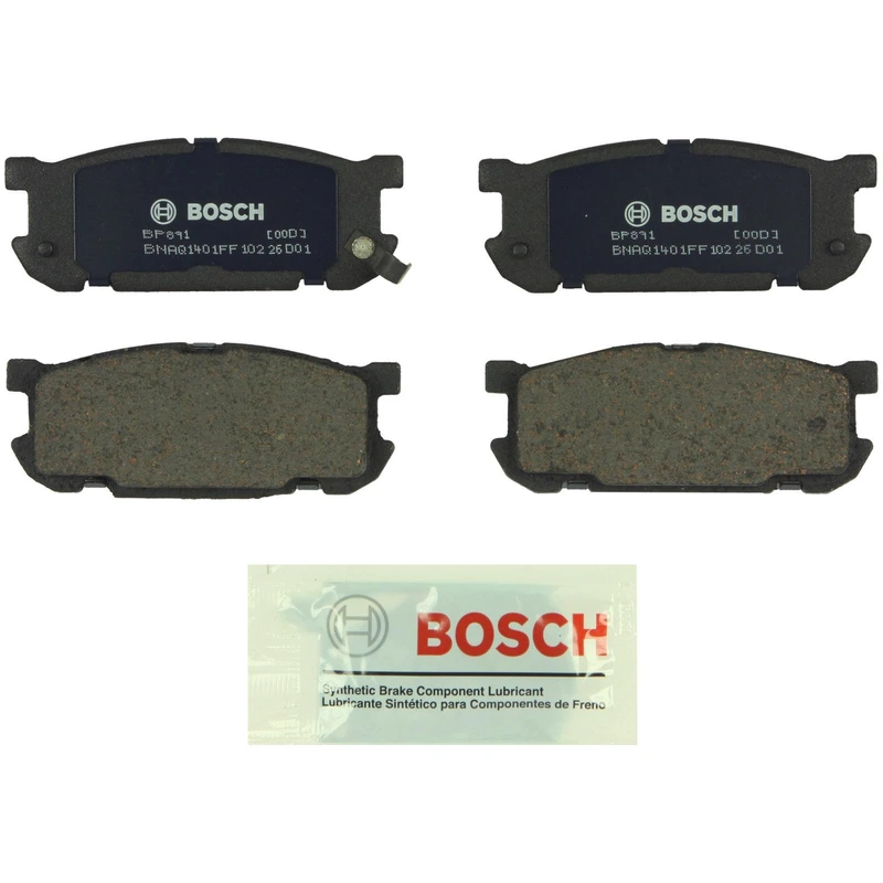 Disc Brake Pad Set - Rear Side - Bosch BP891