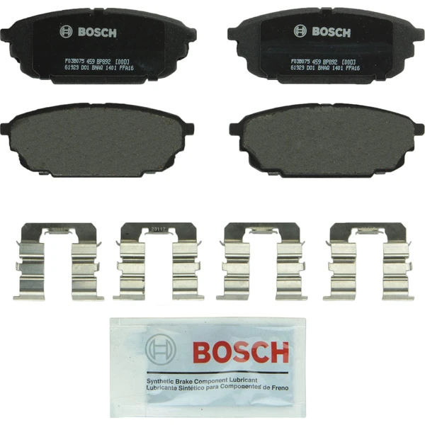 Disc Brake Pad Set - Rear Side - Bosch BP892