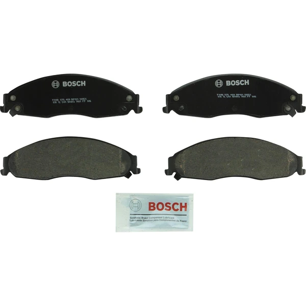 Disc Brake Pad Set - Front Side - Bosch BP921