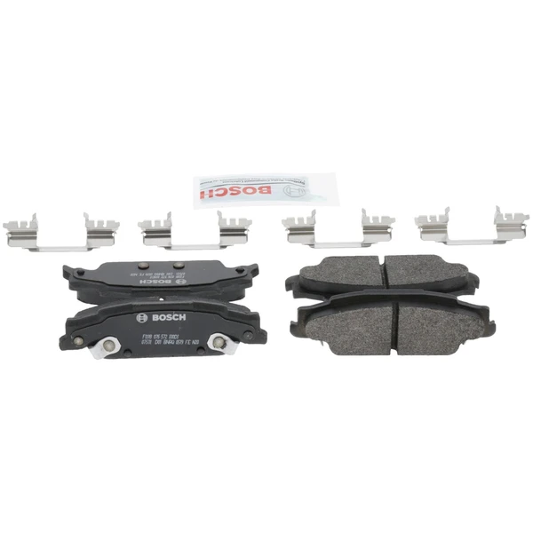 Disc Brake Pad Set - Rear Side - Bosch BP922