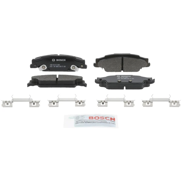 Disc Brake Pad Set - Rear Side - Bosch BP922