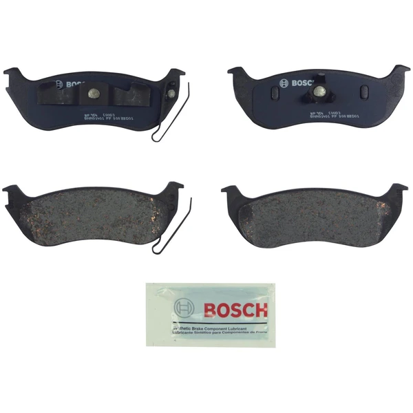 Disc Brake Pad Set - Rear Side - Bosch BP964