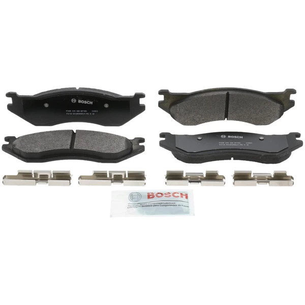 Disc Brake Pad Set - Front Side - Bosch BP966