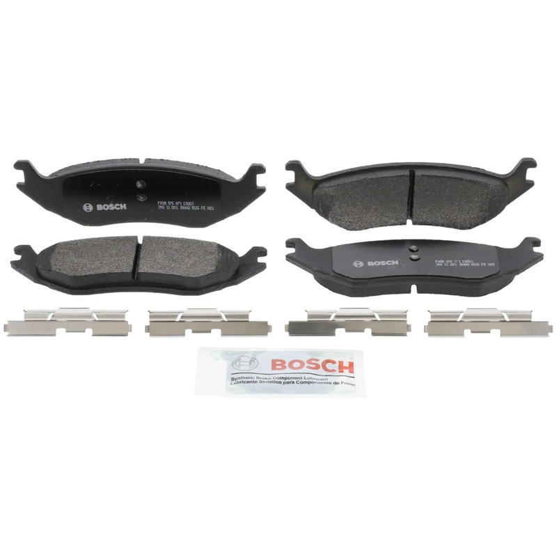 Disc Brake Pad Set - Rear Side - Bosch BP967