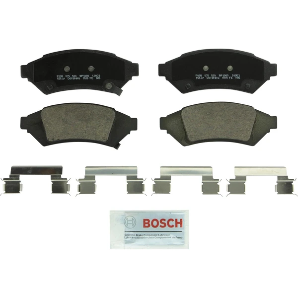 Disc Brake Pad Set - Front Side - Bosch BP1000