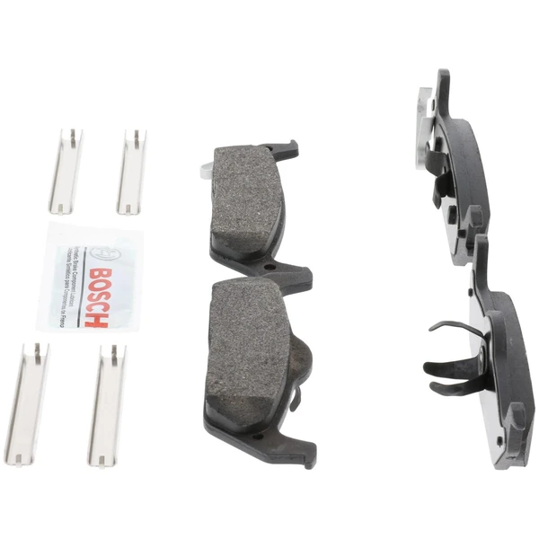 Disc Brake Pad Set - Rear Side - Bosch BP1012