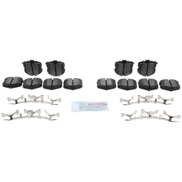 Disc Brake Pad Set - Front Side - Bosch BP1185