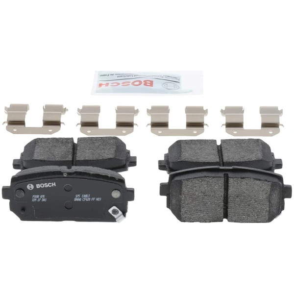 Disc Brake Pad Set - Rear Side - Bosch BP1296