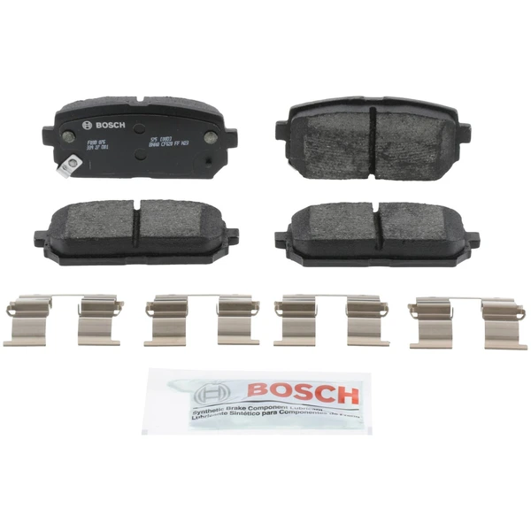 Disc Brake Pad Set - Rear Side - Bosch BP1296
