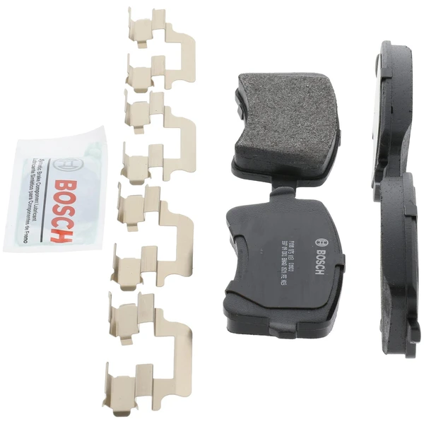 Disc Brake Pad Set - Rear Side - Bosch BP1386