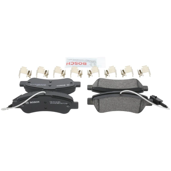 Disc Brake Pad Set - Rear Side - Bosch BP1490