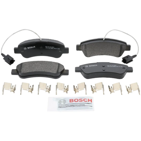 Disc Brake Pad Set - Rear Side - Bosch BP1490