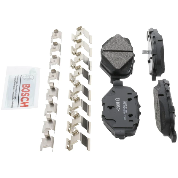 Disc Brake Pad Set - Rear Side - Bosch BP1612
