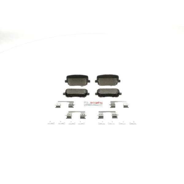Disc Brake Pad Set - Rear Side - Bosch BP1766